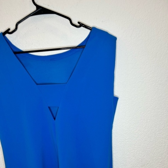 Donna Karan Blue Mini Dress - Picture 4 of 6